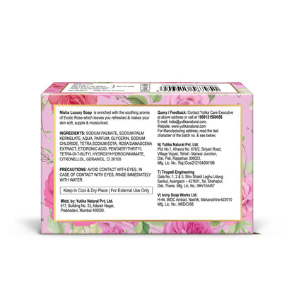 Nisha Soaps for Bath - Exotic Rose
