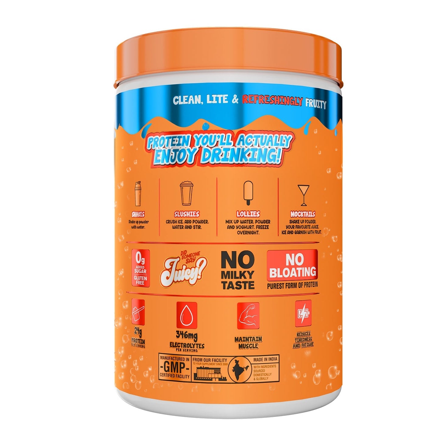 Big Muscles Nutrition Fizzy Whey & Shaker Combo