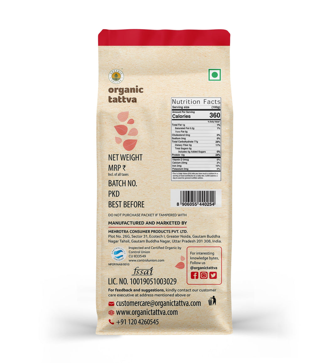 Organic Tattva Refined Wheat Flour (Wheat Maida)