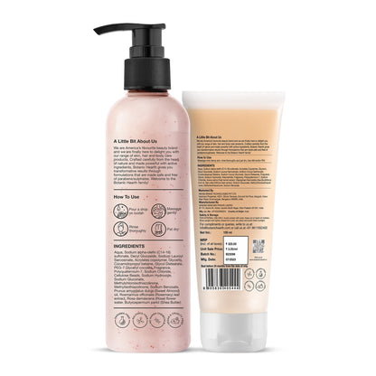 Botanic Hearth British Rose Body Wash with Oat Face Wash