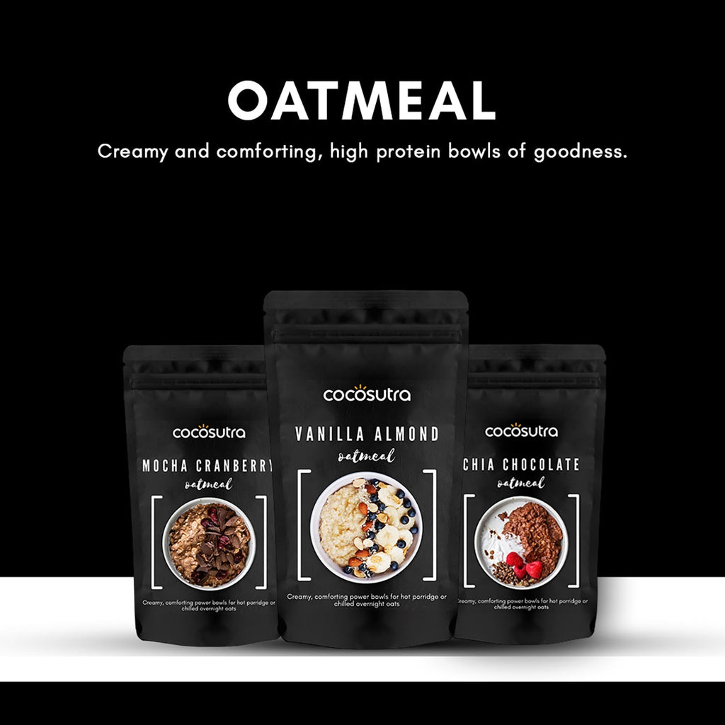 Cocosutra Oatmeal Combo Zero Sugar - 300 g Each