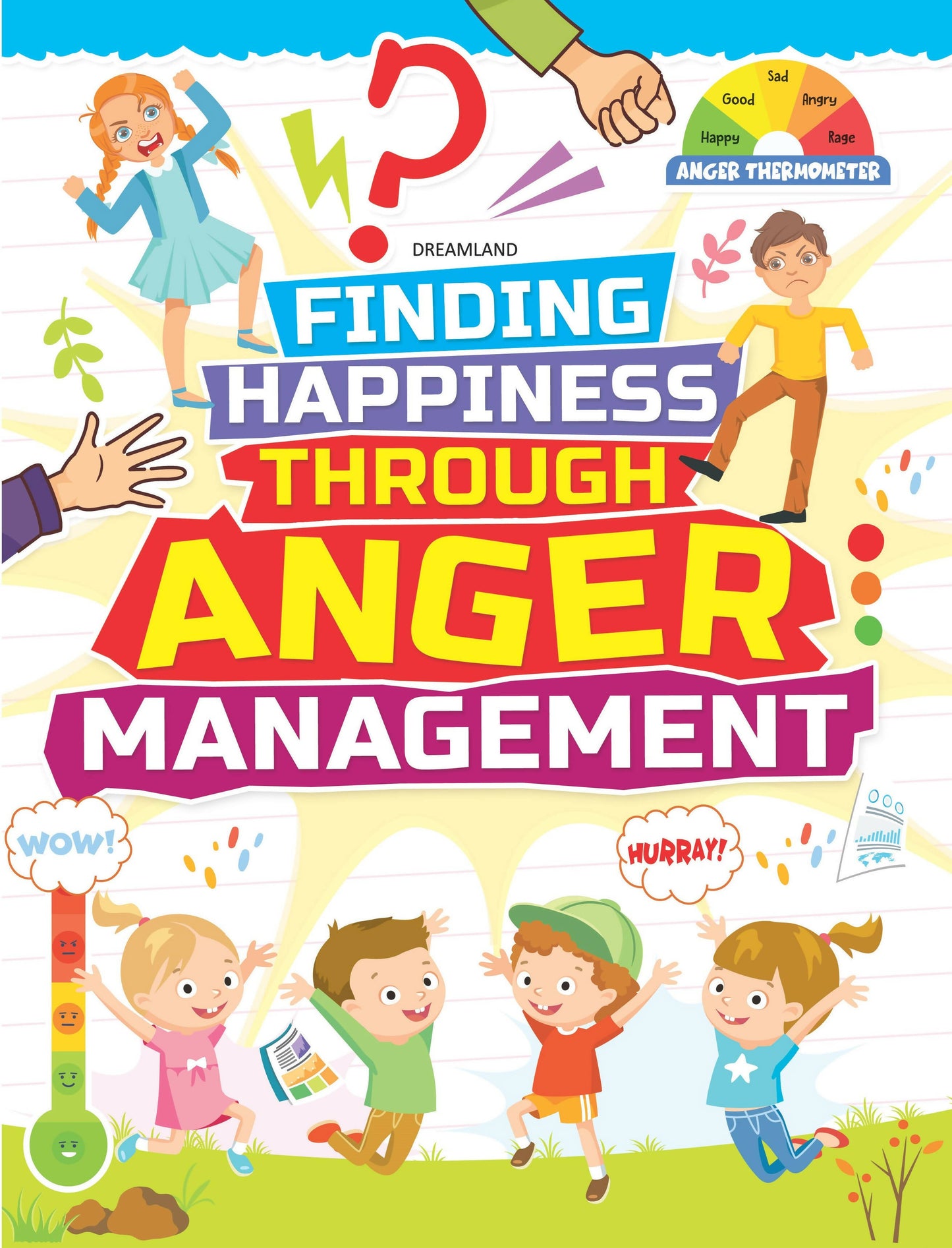 Dreamland Anger Management - Finding Happiness Series : Children Interactive & Activity Book