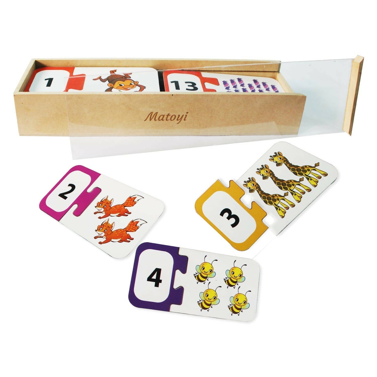 Matoyi Number Puzzle For Kids