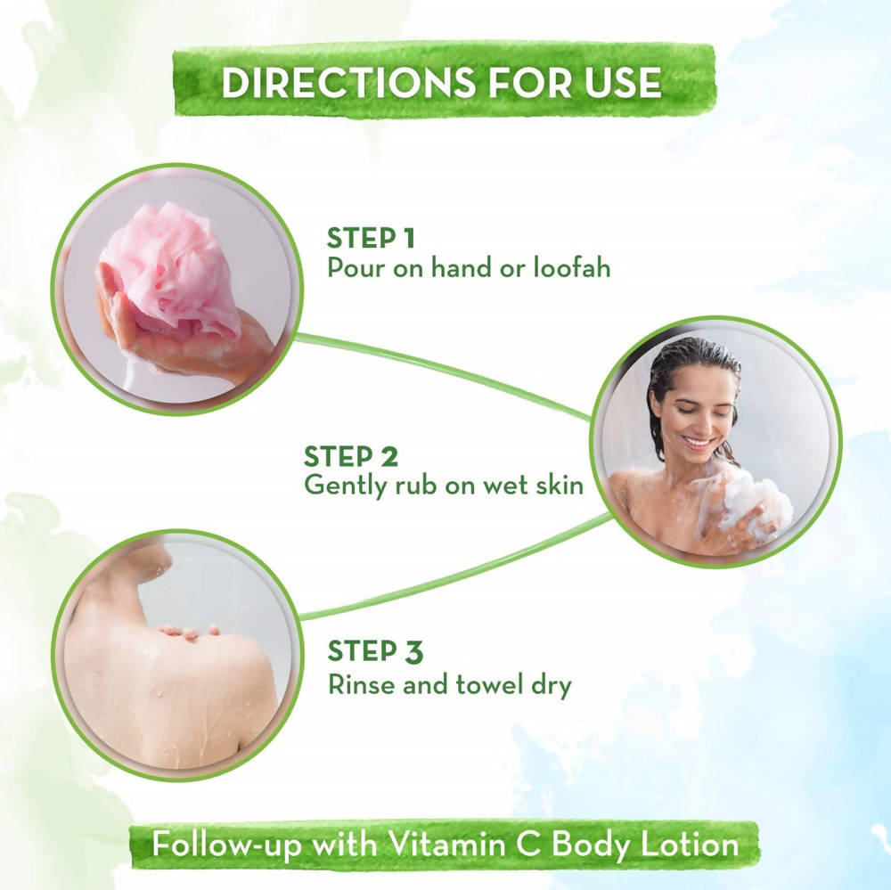 Mamaearth Vitamin C Body Wash with Vitamin C & Honey For Skin Illumination - 300ml