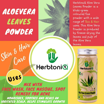 Herbtoniq Face Pack Powders - Aloe Vera, Potato, Beetroot, Tomato and Pomegranate