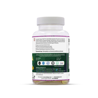 Life Aveda Omega 3-5-6-7-9 Capsules - 30 Softgels