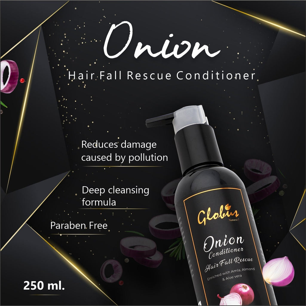 Globus Naturals Hair Fall Rescue Onion Conditioner - 250 ml