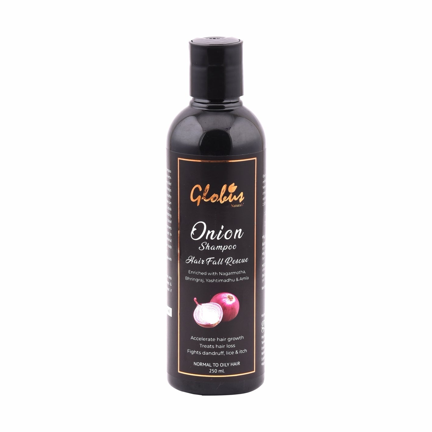 Globus Naturals Hair Fall Rescue Onion Shampoo - 250 ml