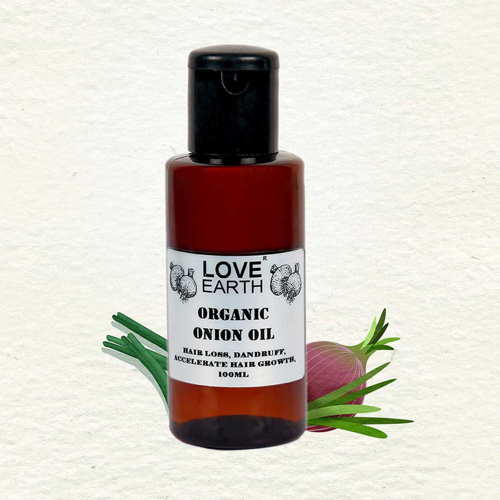 Love Earth Organic Onion Oil - 100 ml
