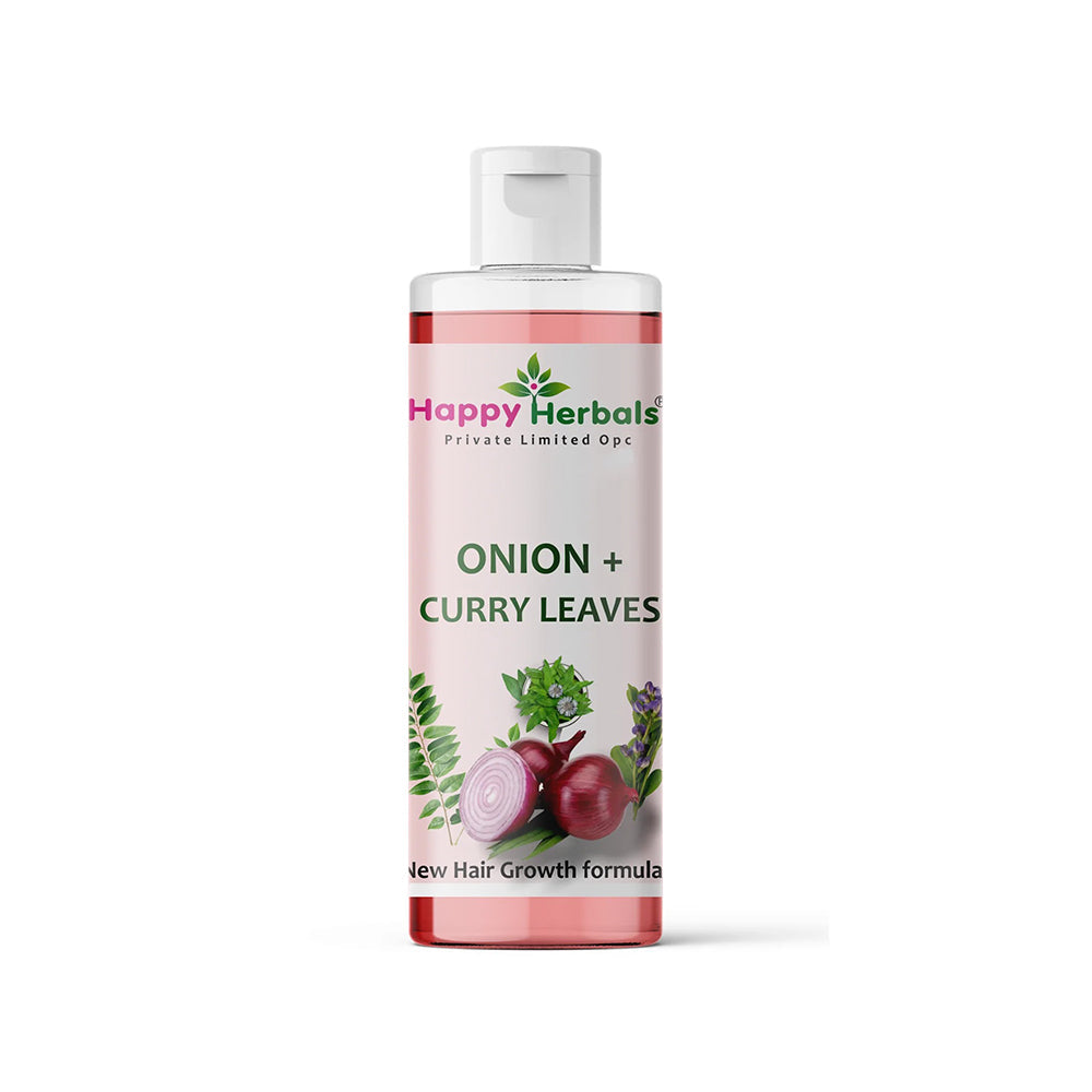 Happy Herbals Onion+ Curry Leaves Conditioning Shampoo