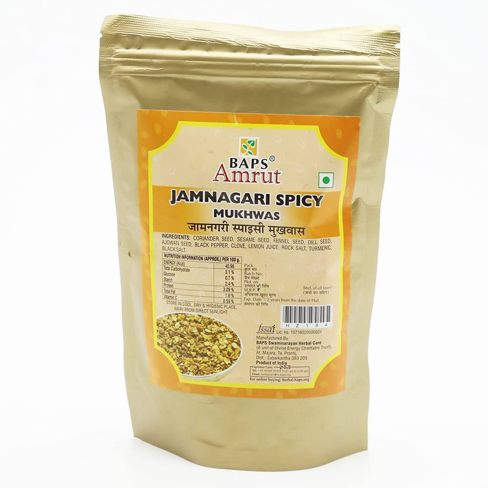 Baps Amrut Jamnagari Spicy Mukhwas - 200 gms