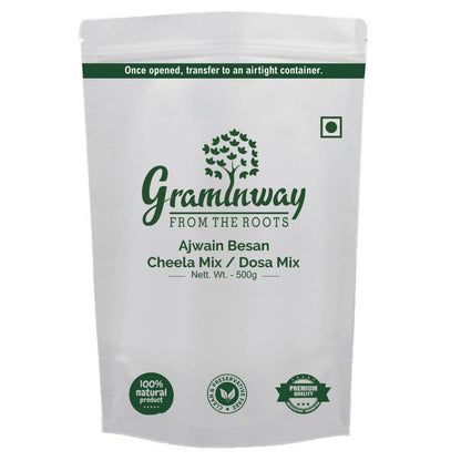 Graminway Ajwain Besan Cheela Mix / Dosa Mix