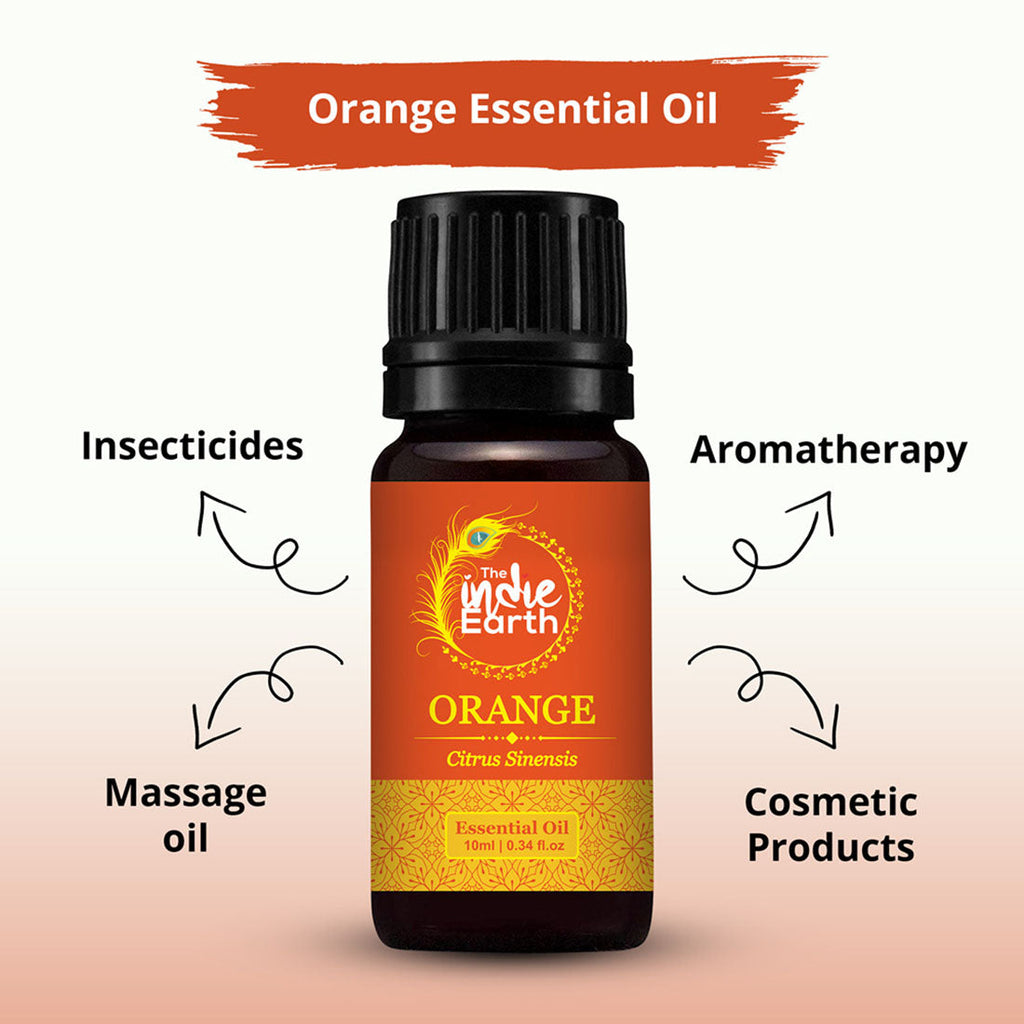 The Indie Earth Orange Essential Oil - 10 ml