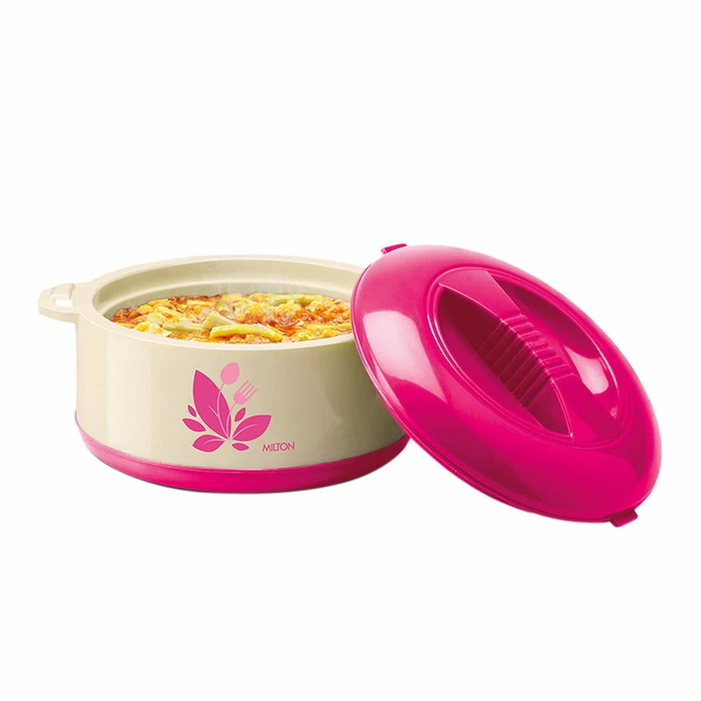 Milton Orchid Insulated Stainless Steel Casserole