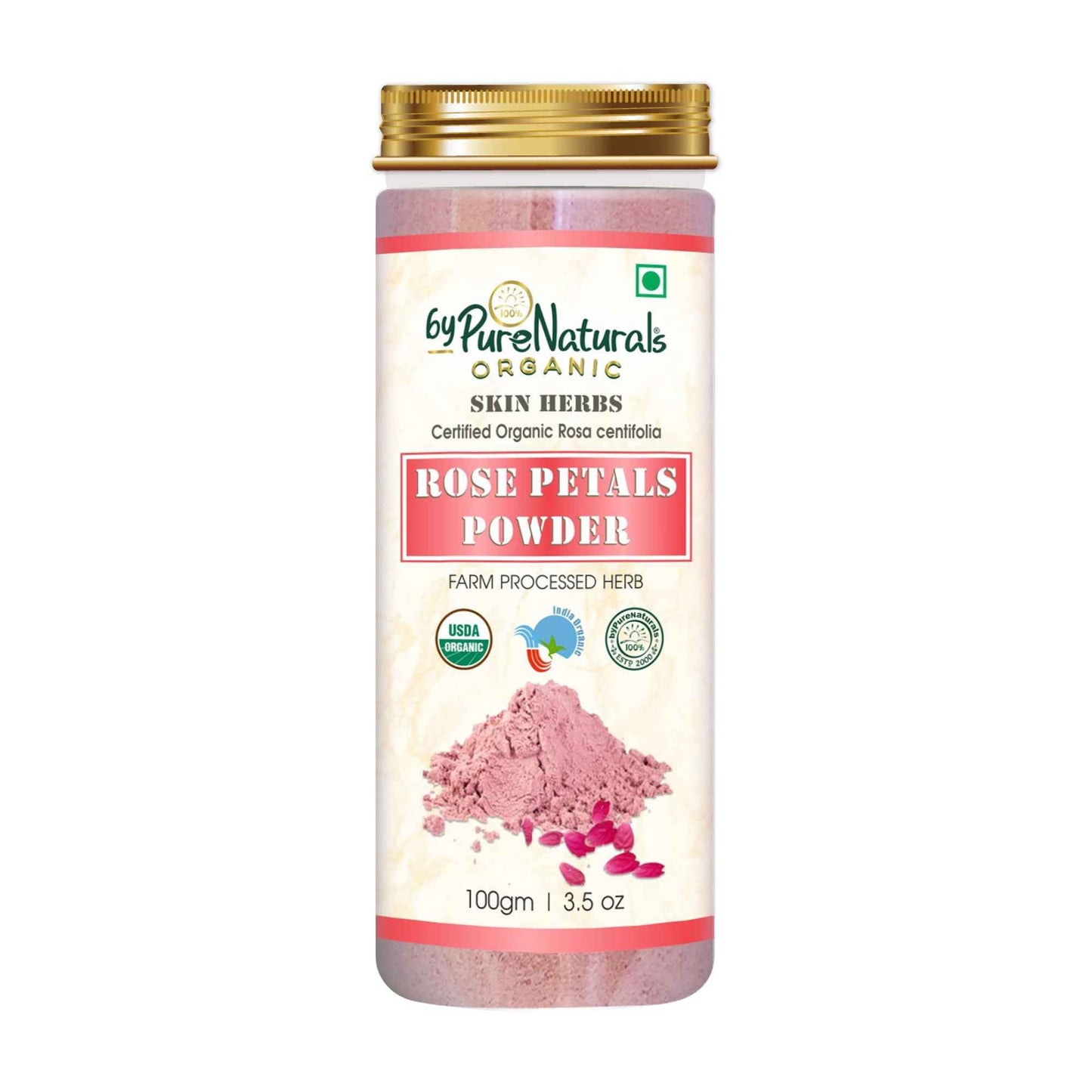byPureNaturals Organic Rose Petals Powder