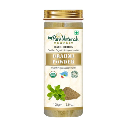 byPureNaturals Organic Brahmi Powder
