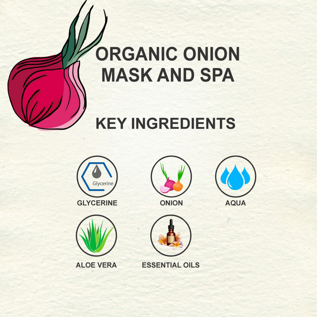 Love Earth Organic Onion Mask And Spa - 100 gms