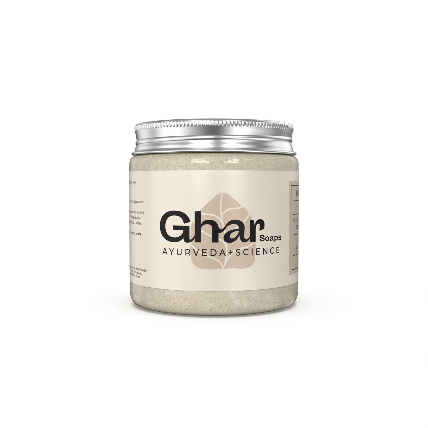 Ghar Soaps The Organic Hair Removal Wax Powder - 100 gms