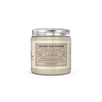 Ghar Soaps The Organic Hair Removal Wax Powder - 100 gms