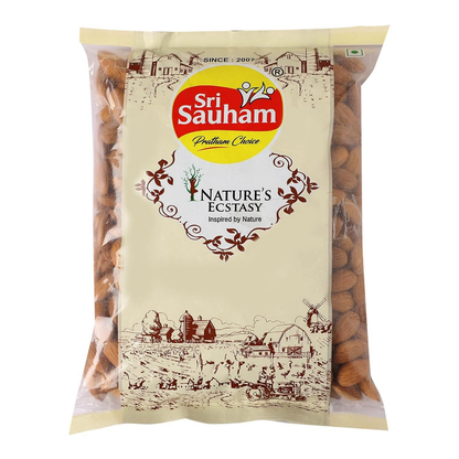 Sri Sauham Premium Fresh Almonds Badam Giri Dry Fruits