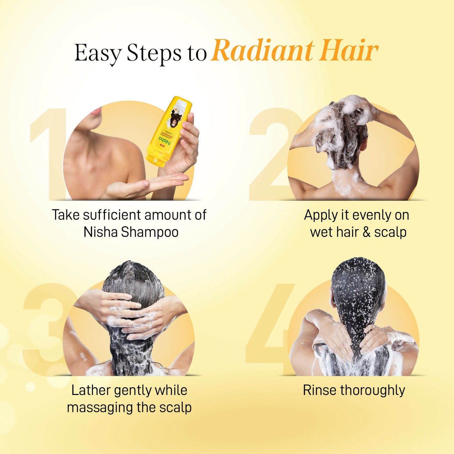 Nisha Egg Protein Shampoo For Women & Men