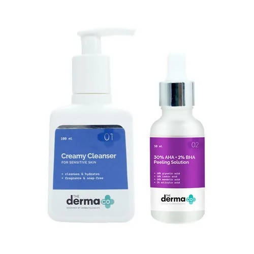 The Derma Co AHA-BHA Glow Combo - 130 gms