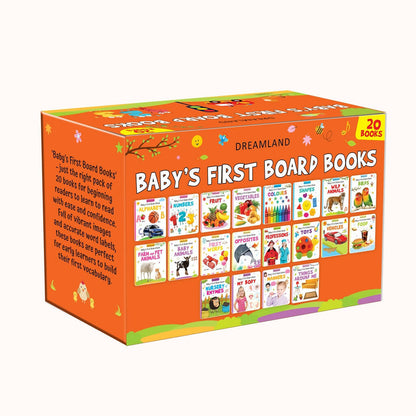 Dreamland Baby's First Board Books (A Pack of 20 Books)
