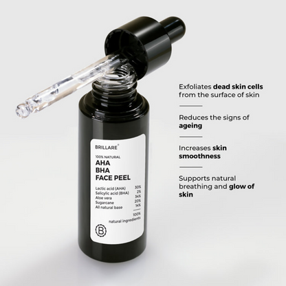 Brillare AHA BHA Exfoliating Face Peeling Solution