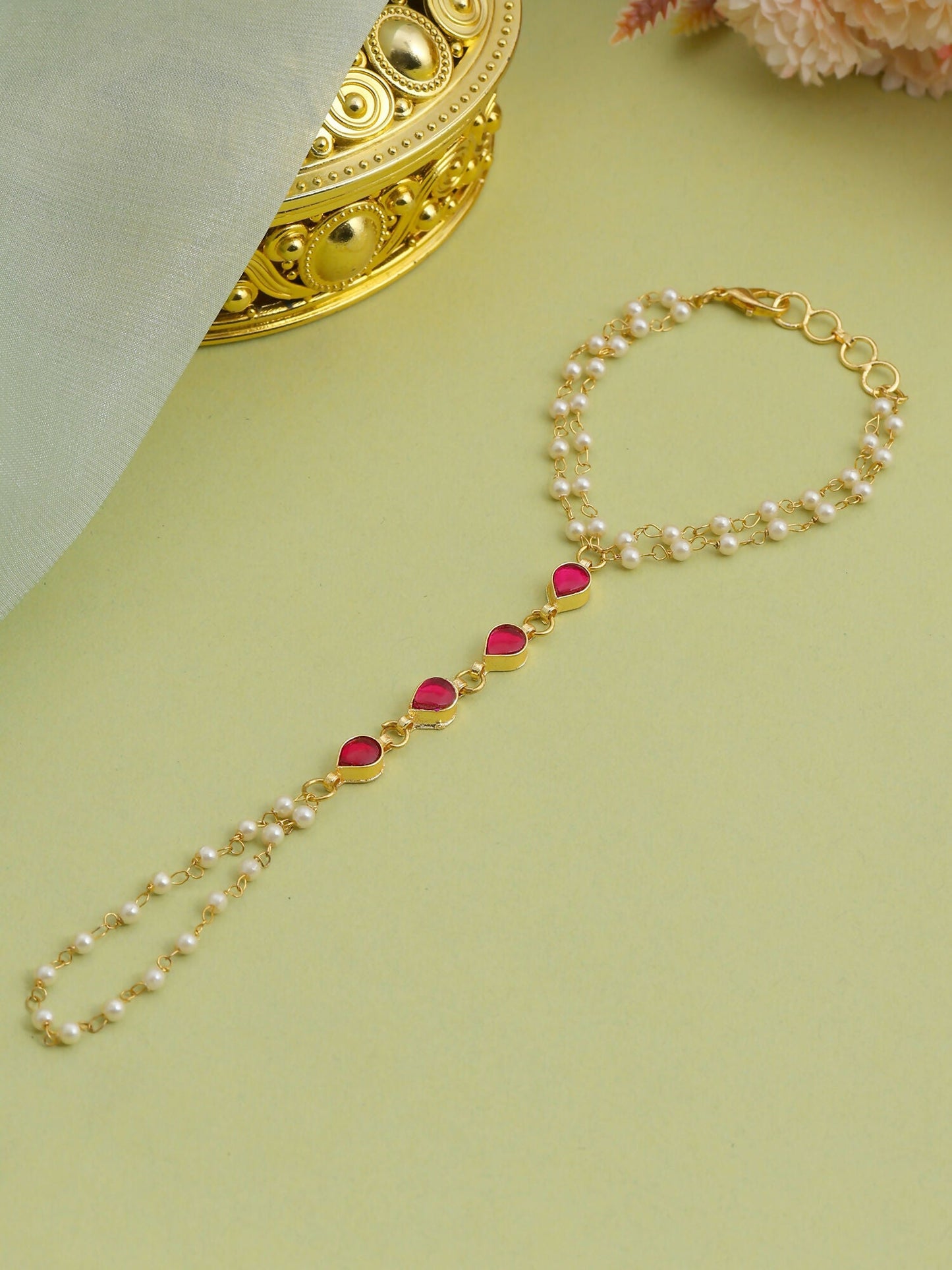 Ruby Raang Mannat Pearl Haath Phool