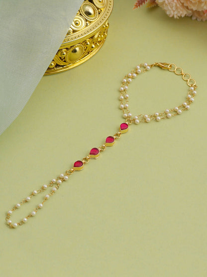 Ruby Raang Mannat Pearl Haath Phool