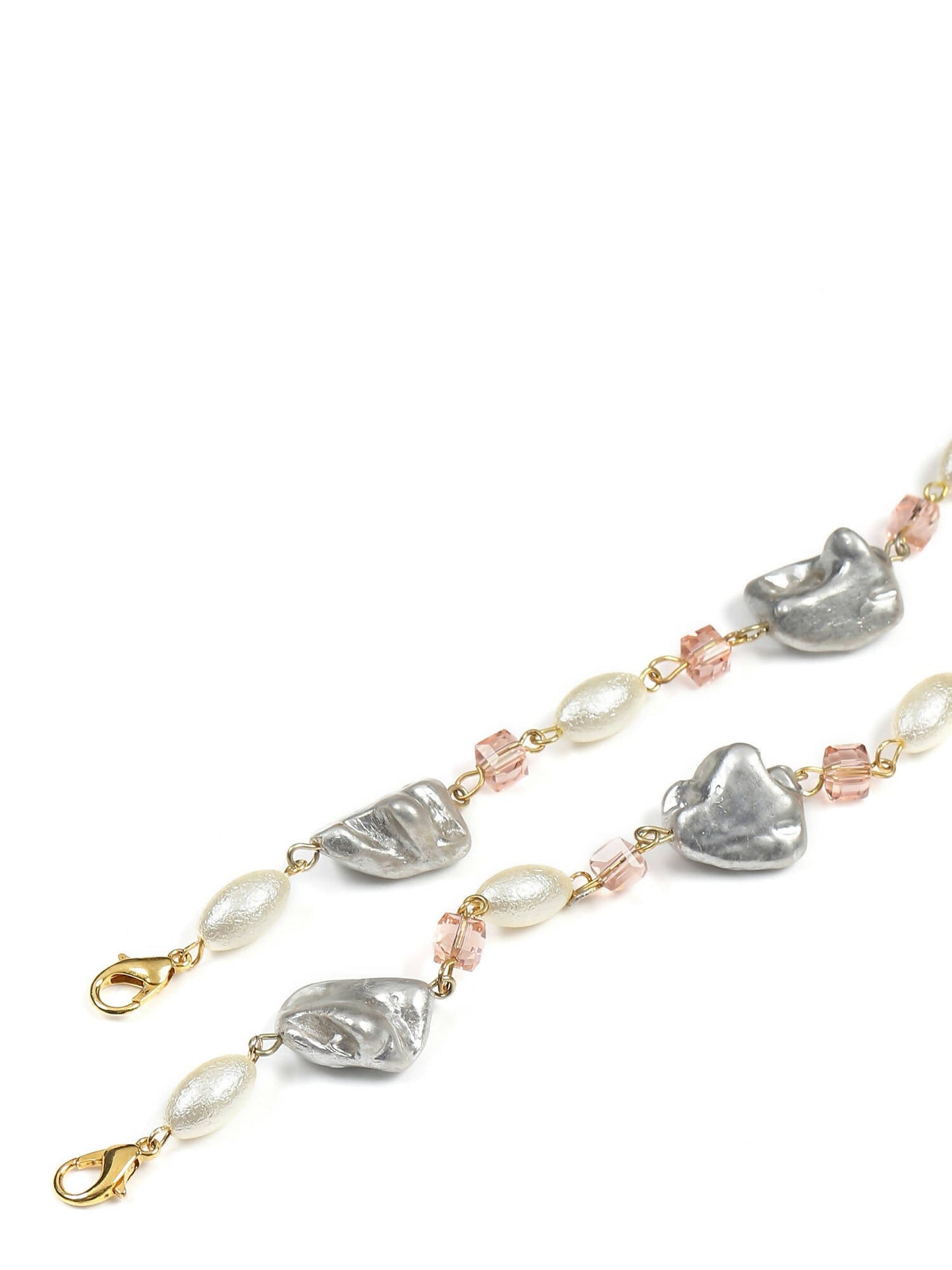 Embellished Mask Chain - Ruby Raang