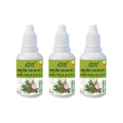 Patanjali Divya Anu Taila Herbal Nasal Oil