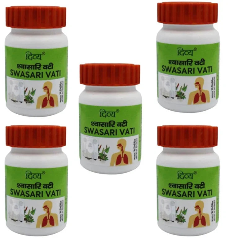 Patanjali Divya Swasari Vati -80 tabs - Pack of 1