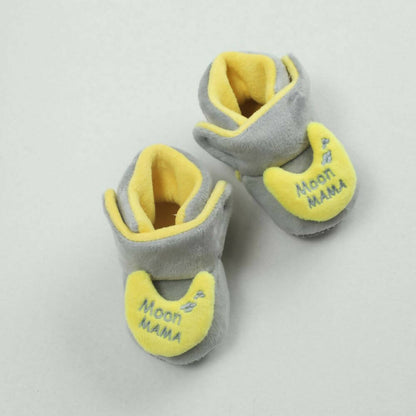 Tiny Bugs For Boys & Girls Baby Winter Booties - Grey