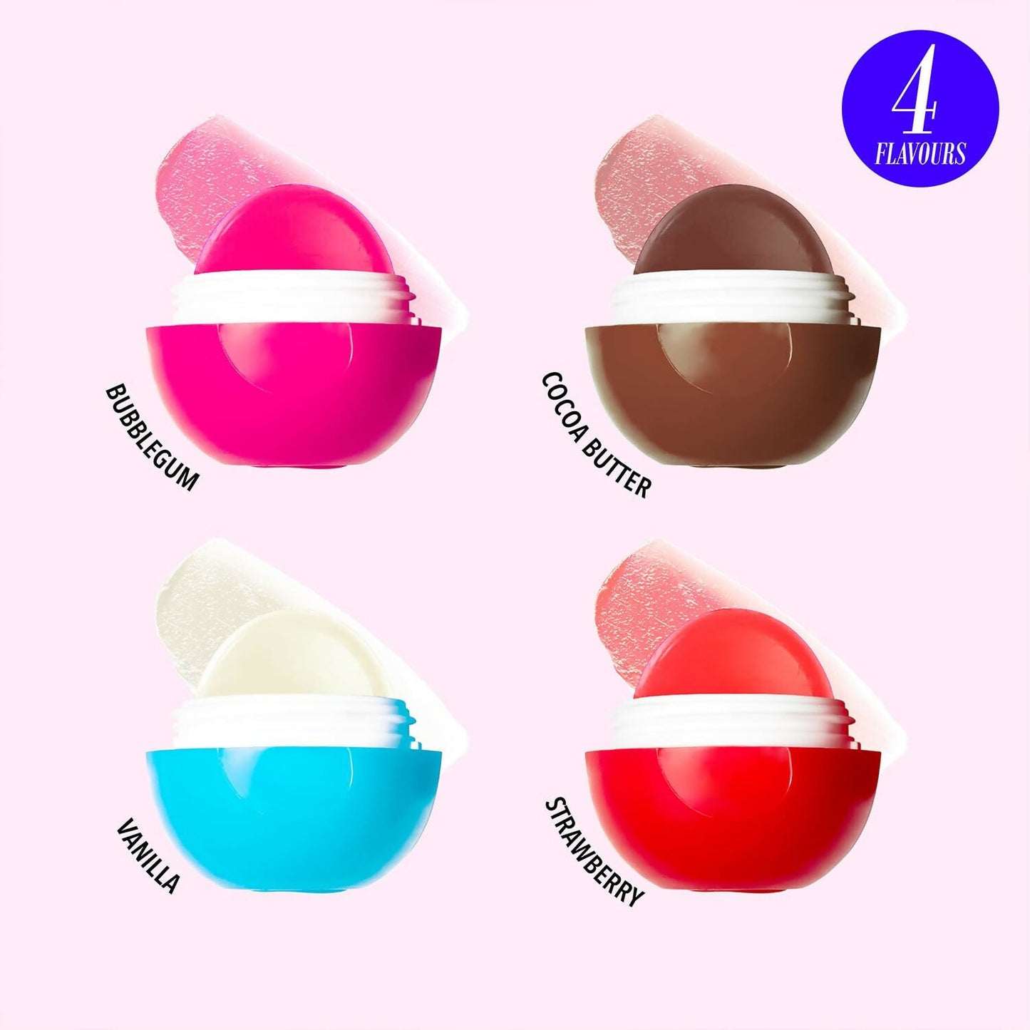 Blue Heaven Tinted Lip Balm Vanilla infused with Shea Butter, Almond oil and Vitamin E