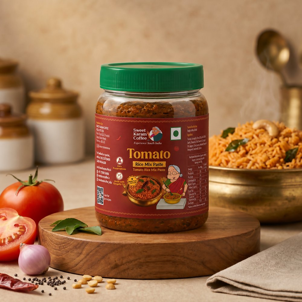 Sweet Karam Coffee Tomato Rice Mix Paste
