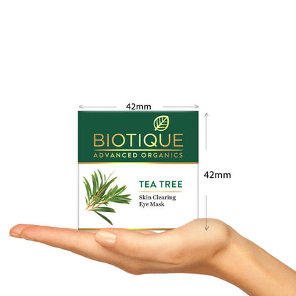 Biotique Advanced Organics Tea Tree Skin Clearing Eye Mask