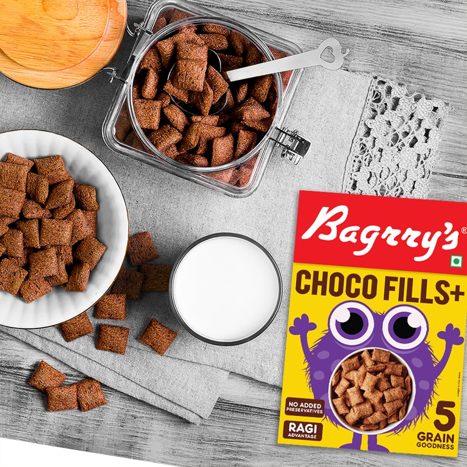 Bagrry's  Choco Fills - 250 gms
