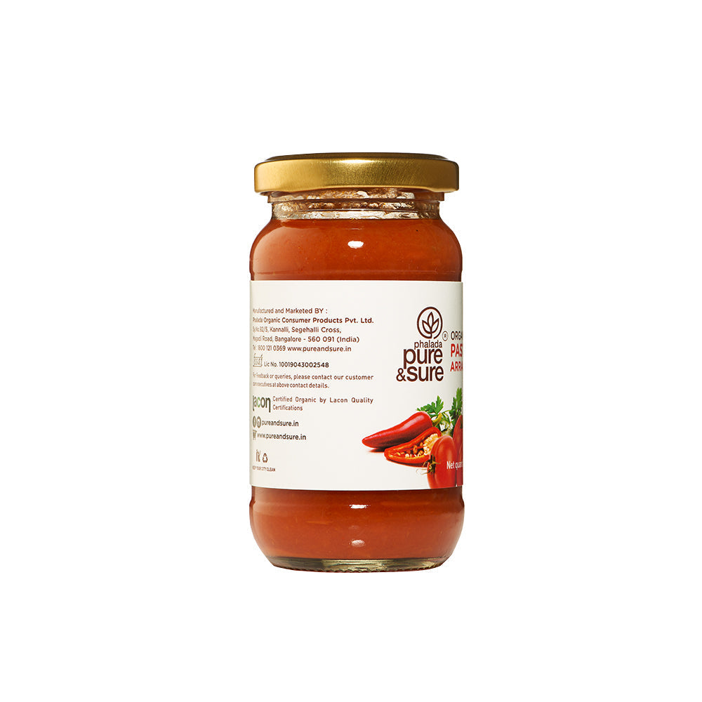 Pure & Sure Organic Arrabbiata Sauce