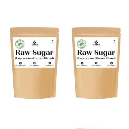 Puranic Raw Sugar | Unprocess Natural Brown Sugar