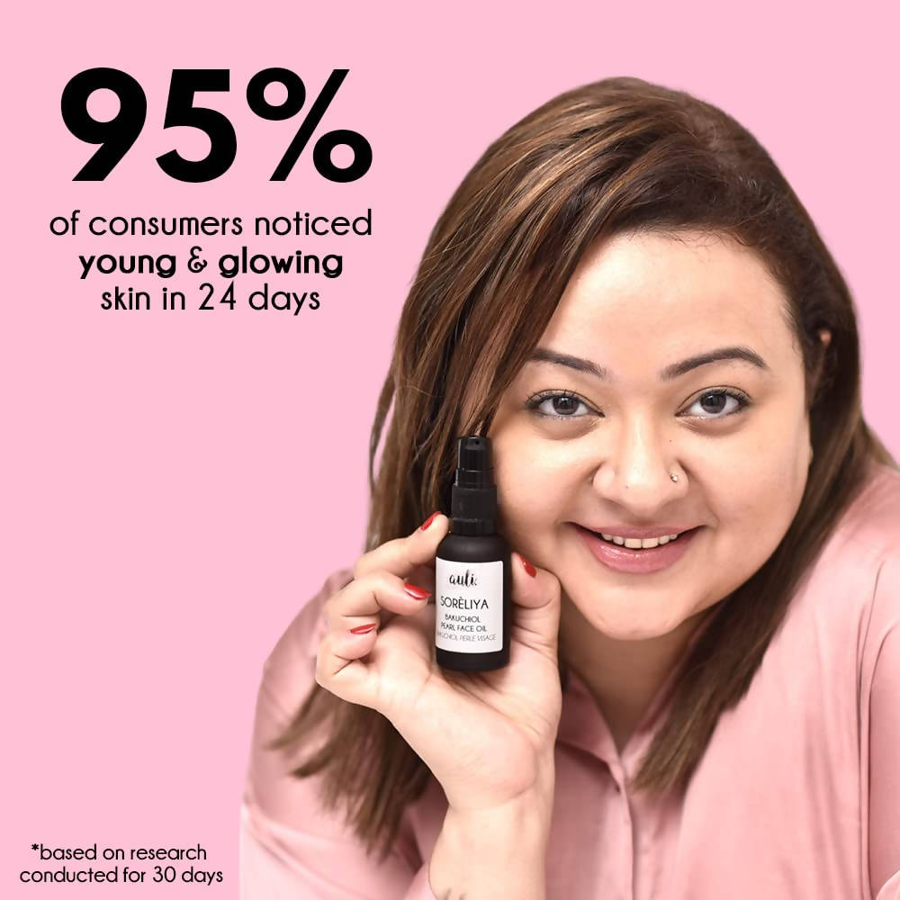Auli Soreliya Bakuchiol Pearl Anti-Ageing Face Oil