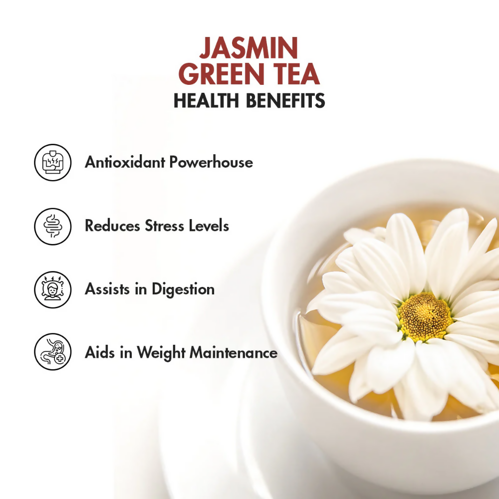 Tea Treasure Jasmine Loose Leaf Green Tea