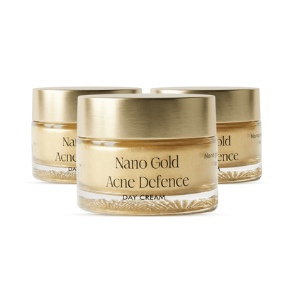 VedicDerm Nano Gold Acne Defence Cream with Turmeric and Nia-Cera-Peptide Complex™️