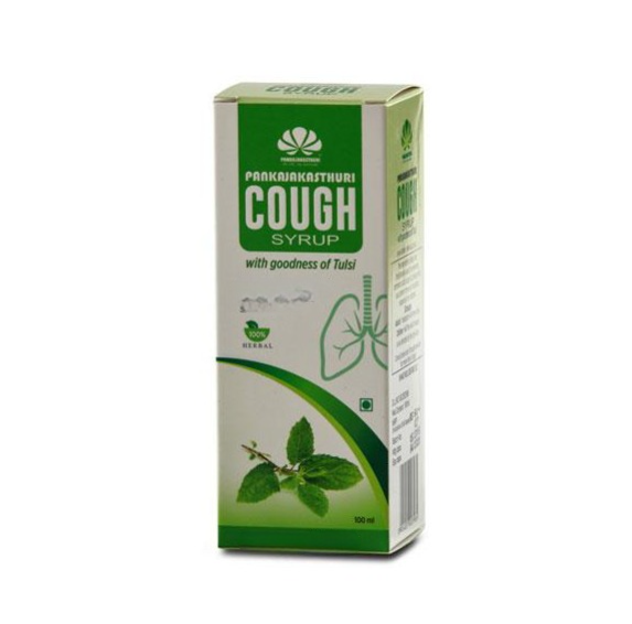 Pankajakasthuri Cough Syrup with Tulsi