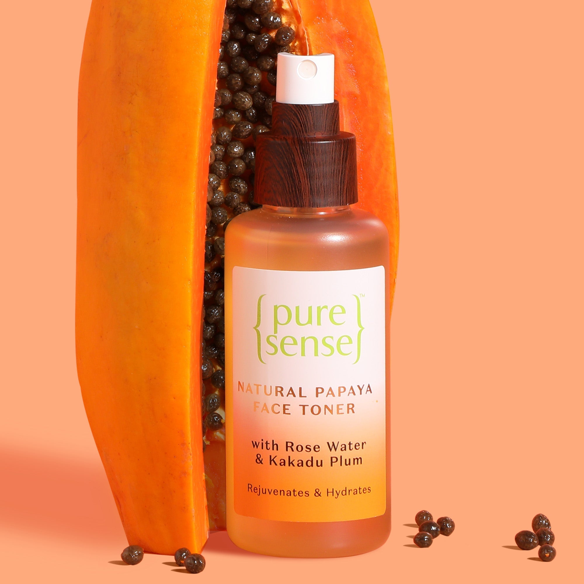 Puresense Natural Papaya Face Toner - 100 ml
