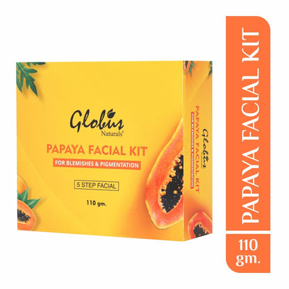 Globus Naturals Anti Tan Papaya Facial Kit For Flawless Skin - 110 gms