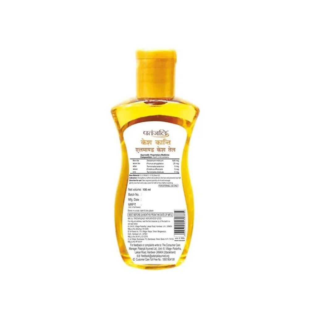 Patanjali Almond Hair Oil -100 ml