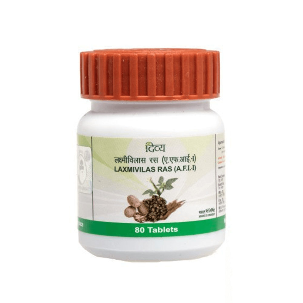Patanjali Laxmi Vilas Ras - 80 tabs