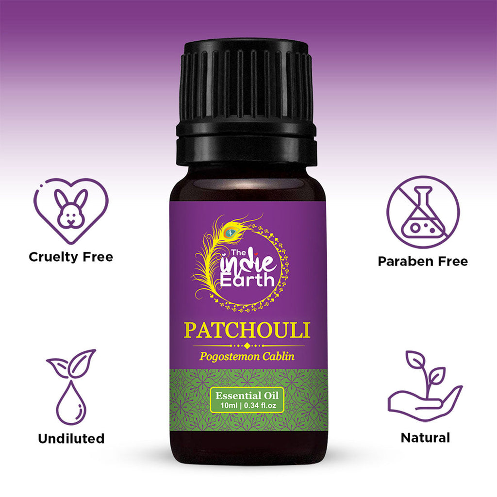 The Indie Earth Patchouli Essential Oil - 10 ml
