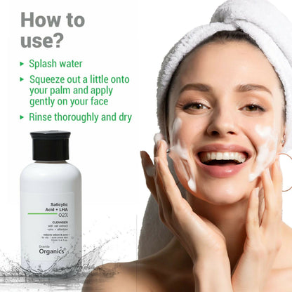 Dravida Organics 2% Salicylic Acid Face wash